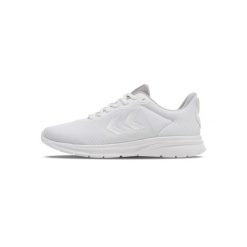 Buty do cross trainingu na sali Hummel Reach TR Breather. Białe obuwie sportowe damskie Hummel, bez zapięcia, na fitness i siłownię. Za 236.50 zł.