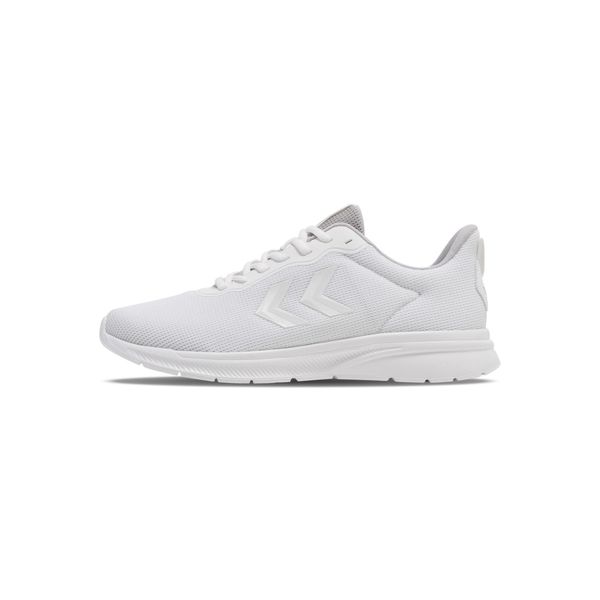 Buty do cross trainingu na sali Hummel Reach TR Breather. Białe obuwie sportowe damskie Hummel, bez zapięcia, na fitness i siłownię. Za 236.50 zł.