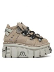 NEW ROCK Sneakersy M-106-C185 Beżowy. Brązowe obuwie sportowe damskie NEW ROCK, z nubiku, bez zapięcia. Za 1,199.00 zł.