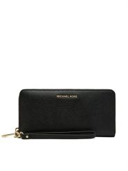MICHAEL Michael Kors Portfel Akcesoria_Galanteria 32T4GJ6E7L Czarny. Czarne portfele damskie MICHAEL Michael Kors, bez wzorów, ze skóry. Za 719.99 zł.