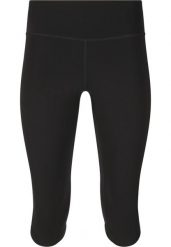Damskie legginsy 3/4 Athlecia Franz V3. Czarne legginsy damskie Athlecia, s, bez wzorów, z materiału, do biegania. Za 184.00 zł.