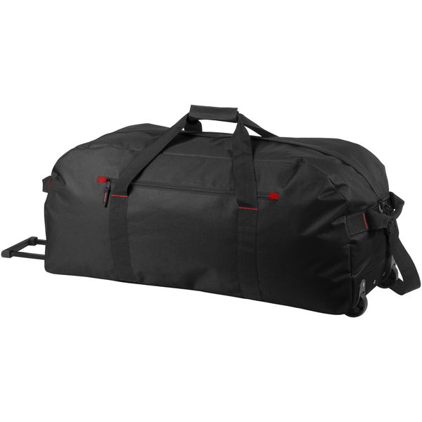 Torba Podróżna Na Kółkach Vancouver. Czarne torby podróżne BULLET, bez wzorów, z materiału, duże. Za 327.99 zł.
