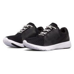 Buty treningowe damskie Under Armour Squad. Czarne obuwie sportowe damskie Under Armour, bez zapięcia, na fitness i siłownię. Za 259.00 zł.