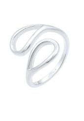 Damski Cut-Out krople otwarty i regulowany w srebrze 925 Sterling Silver Pierścionek 1 ct. Szare pierścionki damskie srebrne. Za 239.19 zł.