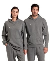 Bluza Arena Icons Hooded Sweat Solid z kapturem. Szare bluzy damskie Arena, m, bez wzorów, z bawełny, z kapturem. Za 273.90 zł.