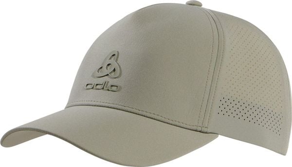 Czapka z daszkiem Odlo Performance Snapback Cap. Szare czapki z daszkiem damskie ODLO, bez wzorów, z materiału. Za 135.72 zł.