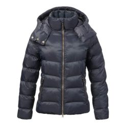 Damska kurtka puchowa Musto Odyssey Ptex Pl. Niebieskie kurtki damskie Musto, bez wzorów, z puchu, bez kaptura. W wyprzedaży za 1,738.50 zł.