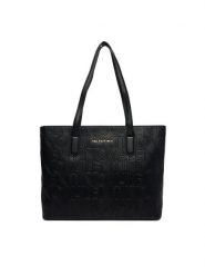 Valentino Torebka Pansy VBS8PG01 Czarny. Czarne shopper bag Valentino, ze skóry, bez dodatków. Za 699.99 zł.