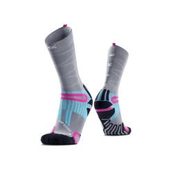 Skarpetki X-Socks Anatomix Crew. Czarne skarpetki damskie X Socks, bez wzorów, z materiału. Za 170.49 zł.