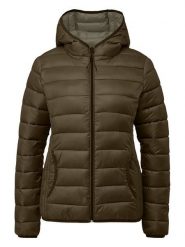 S.Oliver Kurtka pikowana w kolorze khaki rozmiar: L. Brązowe kurtki damskie S.Oliver, l, bez wzorów, bez kaptura. Za 86.99 zł.