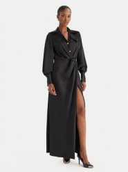 Babylon Sukienka wieczorowa ED0764 Czarny Regular Fit. Czarne sukienki damskie Babylon, bez wzorów, z syntetyku, wizytowe, bez ramiączek. Za 1,439.00 zł.