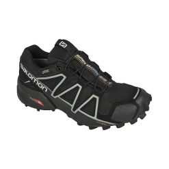 Buty Salomon Speedcross 4 GTX Trail Bieganie Wodoodporne. Czarne obuwie sportowe damskie Salomon, z gore-texu, bez zapięcia, do biegania, salomon speedcross. W wyprzedaży za 471.85 zł.