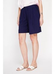 ASSUILI Bermudy w kolorze granatowym rozmiar: 36. Niebieskie szorty damskie Assuili, bez wzorów. Za 100.99 zł.