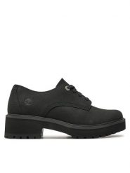 Timberland Oxfordy Carnaby Cool Oxford TB0A5W5C0151 Czarny. Czarne półbuty damskie Timberland, bez wzorów, ze skóry, bez obcasa, bez zapięcia. Za 339.99 zł.