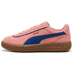 Adidasy Puma Club Klassika Sd, Kobiety. Czarne obuwie sportowe damskie Puma, z zamszu, bez zapięcia. Za 239.99 zł.