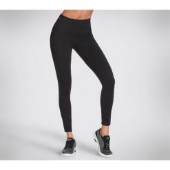 Spodnie treningowe damskie Skechers GO Walk HW. Czarne obuwie sportowe damskie Skechers, bez zapięcia, na fitness i siłownię, Skechers Sport. Za 179.99 zł.