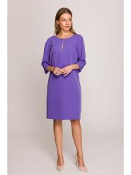 Stylove Sukienka w kolorze fioletowym rozmiar: S. Różowe sukienki damskie Stylove, bez wzorów, bez ramiączek. Za 197.99 zł.