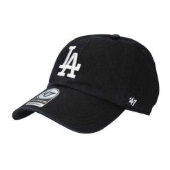 Czapka Z Daszkiem Clean Up MLB New York Yankees. Czarne czapki z daszkiem damskie 47 Brand, bez wzorów. Za 145.99 zł.