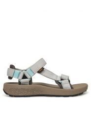 Teva Sandały Terragrip Sandal 1150270 Szary. Szare sandały damskie Teva, bez wzorów, z materiału, bez obcasa, bez zapięcia. Za 339.99 zł.