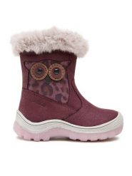 Lasocki Kids Kozaki CI12-2693-16 Fioletowy. Fioletowe kozaki dziewczęce Lasocki Kids, bez wzorów, z nubiku, bez obcasa, bez zapięcia. Za 89.99 zł.