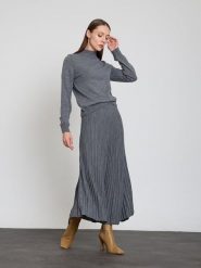 BGN Spódnica w kolorze szarym rozmiar: 40. Szare spódnice damskie BGN, na co dzień, bez wzorów, maxi. Za 108.99 zł.