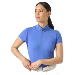 Bielizna podstawowa do jazdy konnej 1/2 zip dla kobiet PS of Sweden Everly Quote. Niebieskia koszule nocne i halki PS OF SWEDEN, bez wzorów, bez ramiączek. Za 306.50 zł.