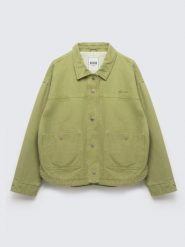 Kurtka damska o twillowym splocie zielona Mbali 301. Zielone kurtki damskie Big Star, l, bez wzorów, z bawełny, bez kaptura. Za 299.99 zł.