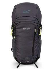 Regatta Plecak outdoorowy "Highton V2" w kolorze antracytowym - 45 l rozmiar: onesize. Czarne plecaki Regatta, bez wzorów, z materiału. Za 245.96 zł.