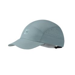 Czapka do biegania Buff Speed Cap. Niebieskie czapki z daszkiem damskie Buff, na lato, bez wzorów, z materiału. Za 137.49 zł.