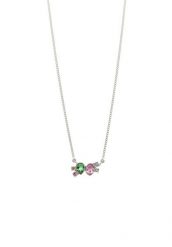Elli Naszyjnik z kamieniem Damski Kryształami Szklanymi Różowy Jasnozielony Niebieski 925 Sterling 45 cm Naszyjniki 1 ct. Czerwone naszyjniki damskie Elli, srebrne. Za 228.99 zł.