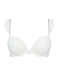 Hunkemöller Biustonosz push-up Posie PP Maximizer 302550 Biały. Białe biustonosze Hunkemöller, bez wzorów, z syntetyku. Za 169.99 zł.