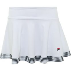 Fila SKORT SALLY KIDS Spódnica sportowa white. Białe spódnice dziewczęce Fila, z materiału, sportowe. Za 149.00 zł.