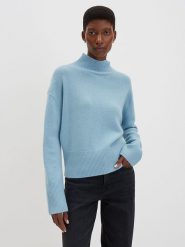 Someday Kaszmirowy sweter w kolorze błękitnym rozmiar: L. Niebieskie swetry klasyczne damskie someday., l, z kaszmiru, bez kołnierzyka. Za 434.99 zł.