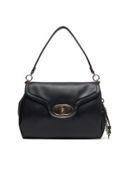 Liu Jo Torebka Ecs M Hobo AA5018 E0037 Czarny. Czarne torebki klasyczne damskie Liu Jo, ze skóry, bez dodatków. Za 399.99 zł.