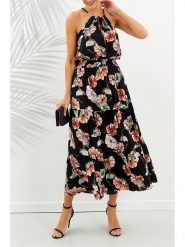 LA Angels Sukienka w kolorze czarnym rozmiar: M. Czarne sukienki damskie LA Angels, bez wzorów, z wiskozy, bez ramiączek. Za 126.99 zł.