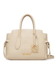 LOVE MOSCHINO Torebka JC4055PP1PLL0110 Kremowy. Białe torebki klasyczne damskie Love Moschino, ze skóry, bez dodatków. Za 1,009.00 zł.