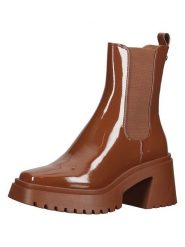 Steve Madden Skórzane sztyblety w kolorze jasnobrązowym rozmiar: 39. Brązowe obuwie sportowe damskie Steve Madden, bez zapięcia. Za 281.10 zł.