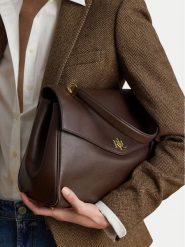 LAUREN RALPH LAUREN Torebka 431P11738005 Brązowy. Brązowe torebki klasyczne damskie Lauren Ralph Lauren, ze skóry, bez dodatków. Za 2,199.00 zł.