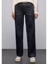 Street One Dżinsy - Comfort fit - w kolorze granatowym rozmiar: W27/L32. Niebieskie jeansy damskie Street One. Za 152.26 zł.