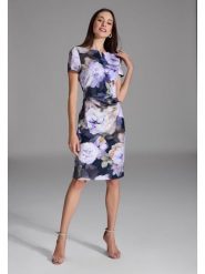 SWING Sukienka w kolorze lawendowo-granatowym rozmiar: 44. Niebieskie sukienki damskie Swing, bez wzorów, bez ramiączek. Za 239.99 zł.