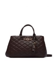 Guess Torebka Frances HWQG22 41060 Brązowy ciemny. Brązowe torebki klasyczne damskie Guess, ze skóry, bez dodatków. Za 674.99 zł.