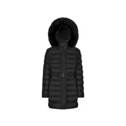 Kurtka GEOX W5626G T3152 Czarny. Czarne kurtki damskie Geox, bez wzorów, z syntetyku, bez kaptura. Za 1,204.40 zł.