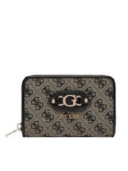 Guess Portfel Samantha Slg SWJT23 13140 Czarny. Czarne portfele damskie Guess, z aplikacjami, z materiału. Za 264.99 zł.