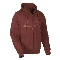 Bluza z kapturem i zamkiem błyskawicznym Swedteam Ultra. Brązowe bluzy damskie SWEDTEAM, bez wzorów, z kapturem. Za 405.00 zł.