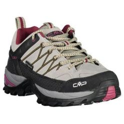 Buty trekkingowe damskie CMP 74us Rigel Low Wmn. Szare obuwie trekkingowe damskie CMP, bez zapięcia. Za 399.99 zł.