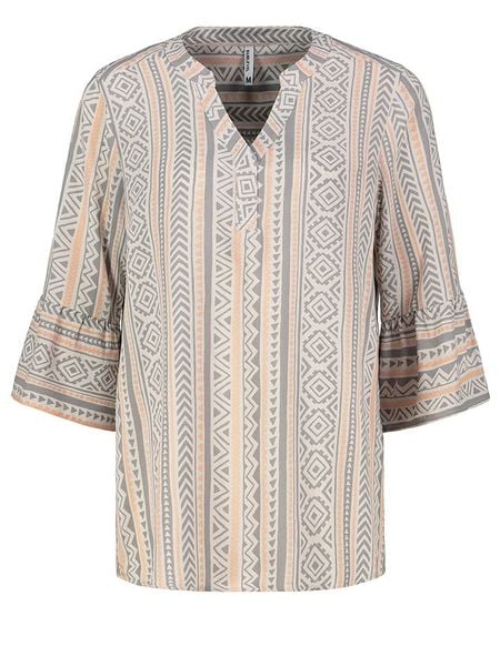 Sublevel Bluzka w kolorze szaro-kremowym rozmiar: S. Szare bluzki damskie Sublevel, s, bez wzorów, z wiskozy, bez kołnierzyka, bez ramiączek. Za 61.46 zł.