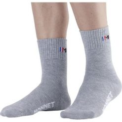 Skarpetki Monnet Mid Twin. Szare skarpetki damskie MONNET, bez wzorów, ze skóry. Za 119.00 zł.