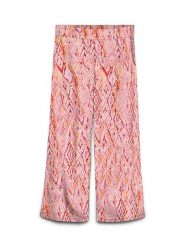 Vero Moda Spodnie w kolorze różowo-pomarańczowym rozmiar: XS. Różowe spodnie materiałowe damskie Vero Moda, bez wzorów, z materiału. Za 72.95 zł.
