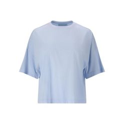 Koszulka damska Athlecia Reynolds. Niebieskie koszulki damskie Athlecia, bez wzorów, bez kołnierzyka, bez ramiączek. Za 129.50 zł.