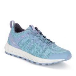 Buty trekkingowe Aku Rapida Air W 7611545 niebieskie. Niebieskie obuwie trekkingowe damskie z materiału, bez zapięcia. Za 365.58 zł.